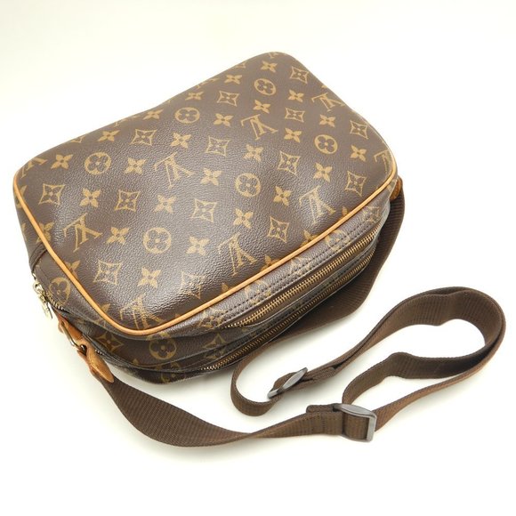 Louis Vuitton Monogram Reporter PM Brown Diagonal Shoulder - Picture 4 of 8